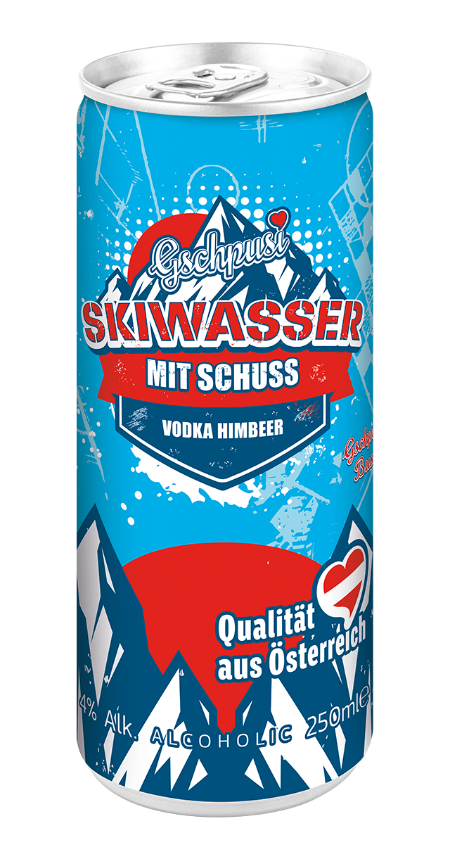 Gschpusi Skiwasser mit Schuss